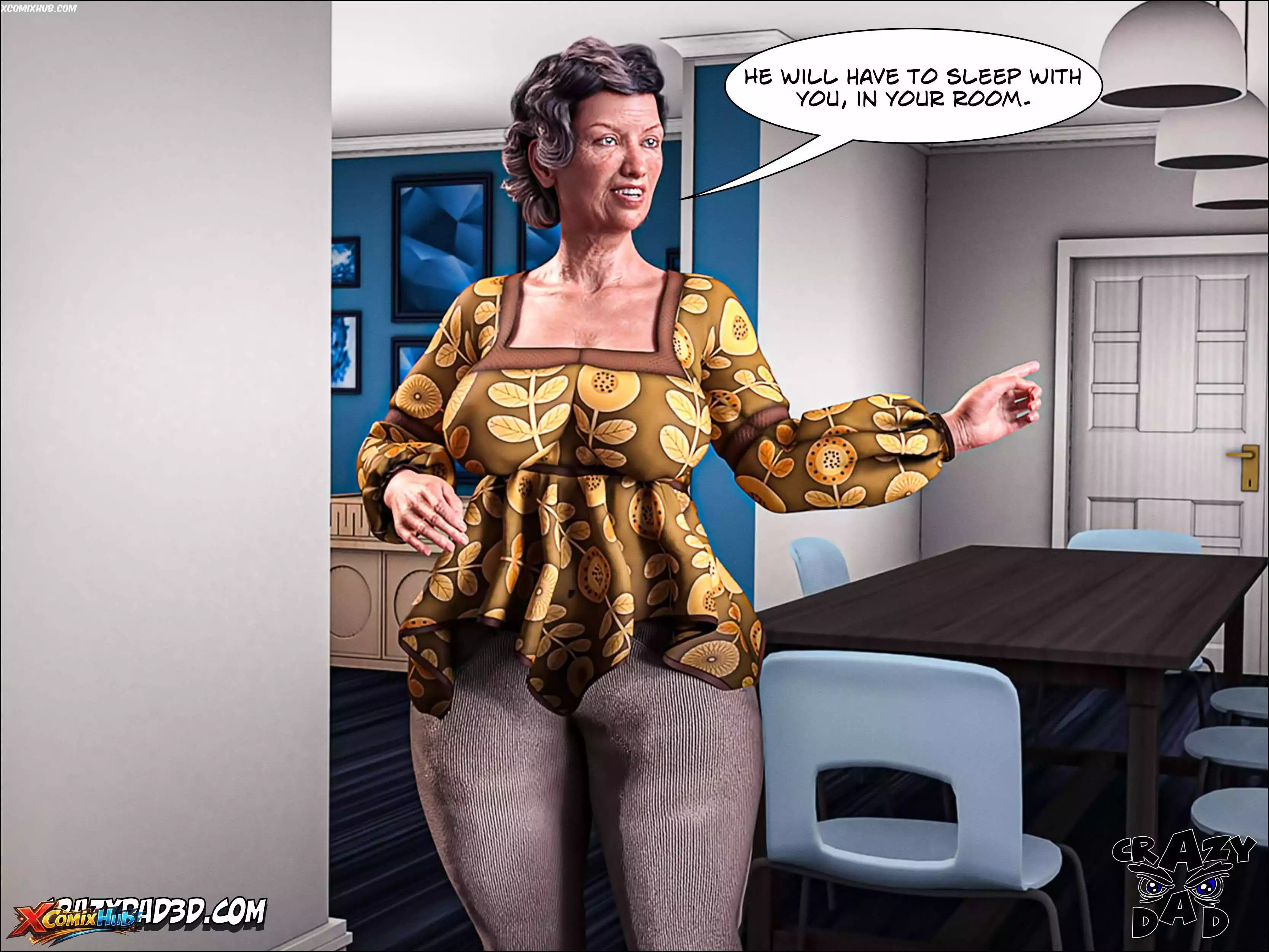 Father In Law At Home Chapter 18 Crazydad3d 084 Comic Page 84